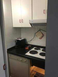 Kuchyňa alebo kuchynka v ubytovaní Appartamento con vista unica Condominio Grand'Ourse