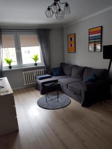 Гостиная зона в Apartament Monika