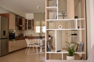 Kuchyňa alebo kuchynka v ubytovaní Gallery Suites Parga
