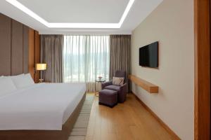 Postel nebo postele na pokoji v ubytování Radisson Blu Hotel Guwahati
