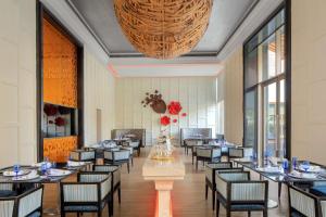 Restaurace v ubytování Radisson Blu Hotel Guwahati