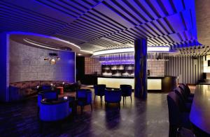 Radisson Blu Plaza Resort & Convention Centre Karjat酒廊或酒吧区