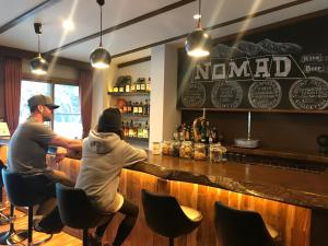 Nápoje v ubytování Nomad Hakuba
