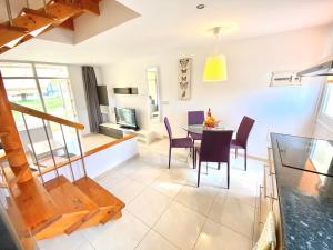 Posezení v ubytování Bungalow El Cortijo