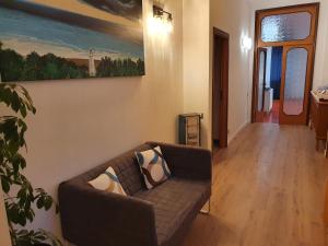 A seating area at Hotel Cormorano