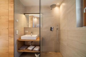 Kúpeľňa v ubytovaní Oberegghof Ferienwohnung Ifinger + 33 fotografií