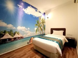 Postel nebo postele na pokoji v ubytování Comfort Hotel