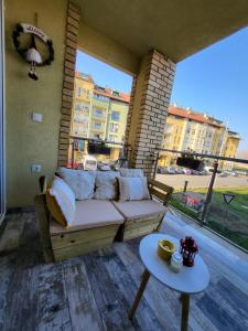 Balkón alebo terasa v ubytovaní Apartman Bruna SELF CHECK-IN
