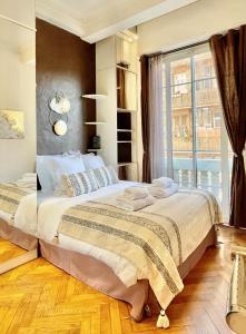 Ein Bett oder Betten in einem Zimmer der Unterkunft Swiss Star - Easy Home Booking