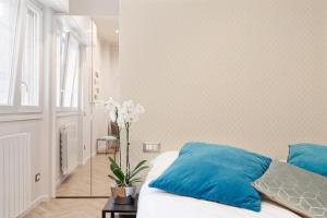 Postel nebo postele na pokoji v ubytování MK - Apartment Soderini