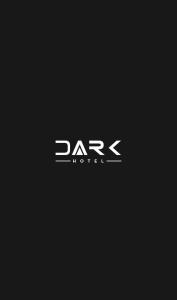 a logo for a dj store at Dark Boutique Hotel in Tirana