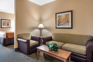 Zona de estar de Comfort Inn & Suites Chillicothe