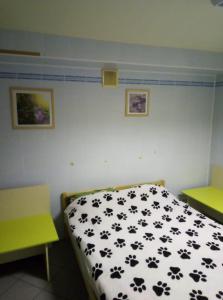 
Кровать или кровати в номере Len Inn Lux Hostel
