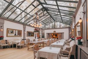 Posezení v ubytování Hotel Manos Premier