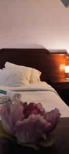 Postel nebo postele na pokoji v ubytování Motel lavapies