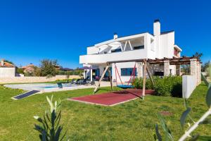 Zahrada ubytování Villa Eleonora, luxury villa in Višnjan, Žužići, near Poreč