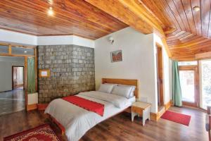 Postel nebo postele na pokoji v ubytování The Red House