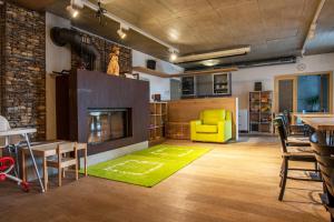 Posezení v ubytování Kvilda Kilián apartmán Javor