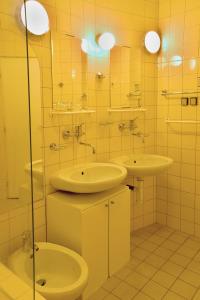 
Koupelna v ubytování Hotel Harrachov Inn
