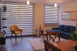 Χώρος καθιστικού στο Hermoso departamento a 5 minutos de la playa