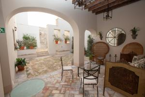 A patio or other outdoor area at Patios de la Riva
