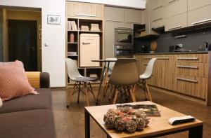 Kuchyňa alebo kuchynka v ubytovaní Apartament W SERCU USTRONIA
