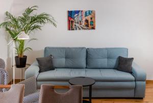 Posezení v ubytování SOLU Apartment