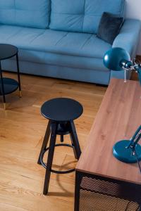 Posezení v ubytování SOLU Apartment