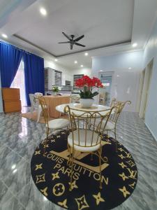 Dining area in the homestay