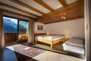 Postel nebo postele na pokoji v ubytování Landhaus Birgit + 37 fotografií