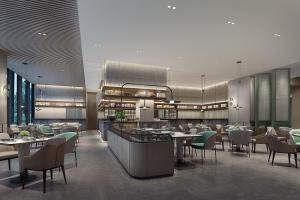Restaurace v ubytování Somerset Daxing Beijing