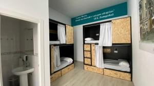 Kúpeľňa v ubytovaní Planeta Cadiz Hostel