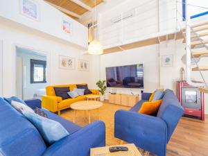 Część wypoczynkowa w obiekcie Cubo's Villa Loft El Parador de la Sierra
