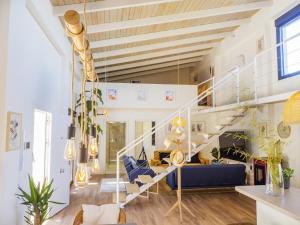 Część wypoczynkowa w obiekcie Cubo's Villa Loft El Parador de la Sierra