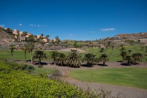 Naturlandskabet i nærheden af villaen