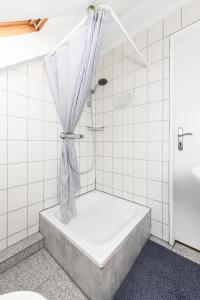 Koupelna v ubytování Nordsee Landhuus Heinken