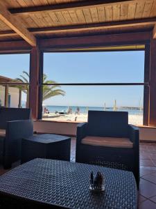 Vista generica sul mare o vista sul mare dall'interno dell'hotel