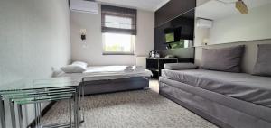 Χώρος καθιστικού στο Hotel Senator Konferencje & SPA