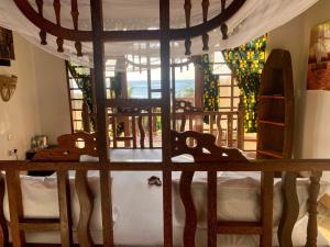 Posezení v ubytování Kingstone lodge zanzibar