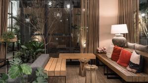 Posezení v ubytování SI Hotel