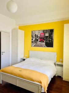 Postel nebo postele na pokoji v ubytování Via Padova 165