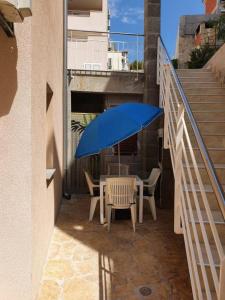 Balkón alebo terasa v ubytovaní Holiday apartment in Okrug Gornji with terrace, air conditioning, WiFi, washing machine 5059-3