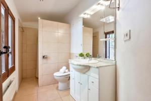 Ein Badezimmer in der Unterkunft Villas Guzman - Flores