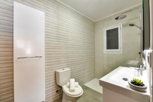 Ein Badezimmer in der Unterkunft Villas Guzman - Flores