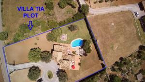 Pohľad z vtáčej perspektívy na ubytovanie Owl Booking Villa Tia - Exclusive Holidays