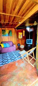 Posezení v ubytování CASA DE CAMPO PATRIMÔNIO