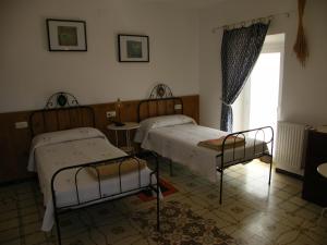Postel nebo postele na pokoji v ubytování Can Selleretas