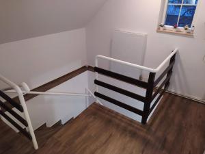 Łóżko lub łóżka w pokoju w obiekcie Apartmán Frank