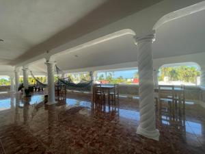 Restaurace v ubytování Casa Gajah Hotel Cuyo