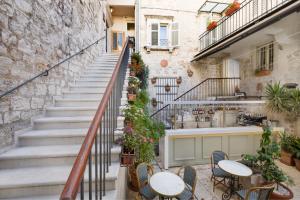 Balkón alebo terasa v ubytovaní Judita Palace Heritage Hotel
